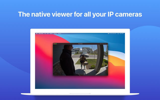 GlanceCam - IP camera viewer on the Mac App Store