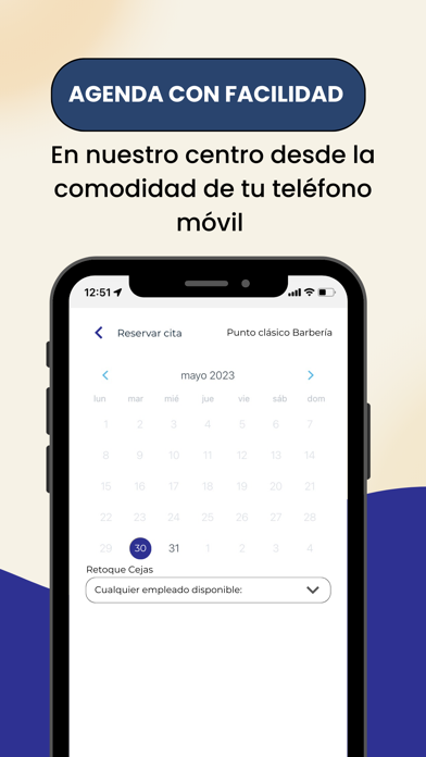 Punto clásico Barbería Screenshot