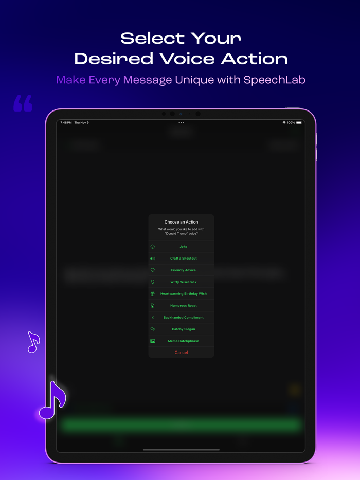 AI Voice Changer - SpeechLab