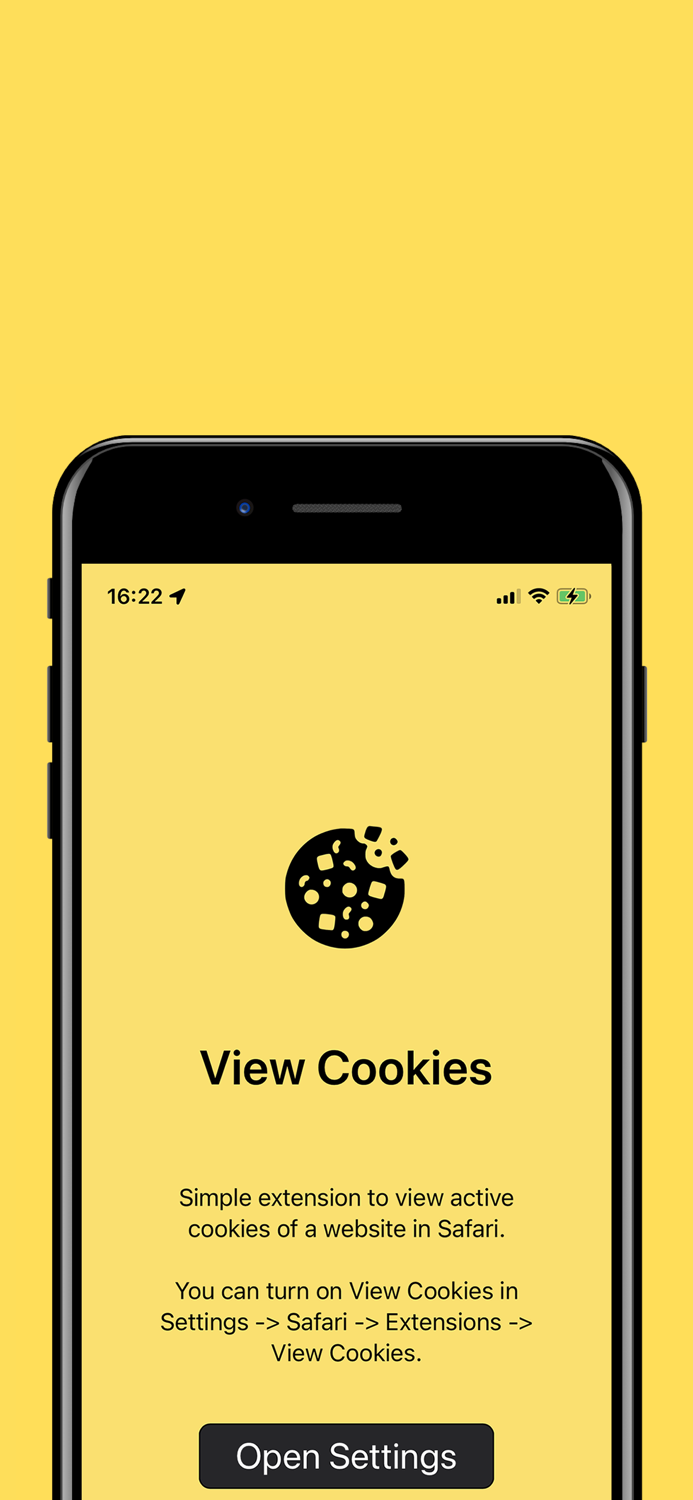 View Cookies
