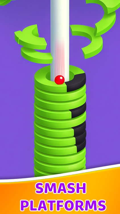 Helix Paint Ball - jump Stack
