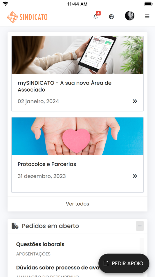 #2. mySINDICATO (iOS) بواسطة: ONITdev, Lda.