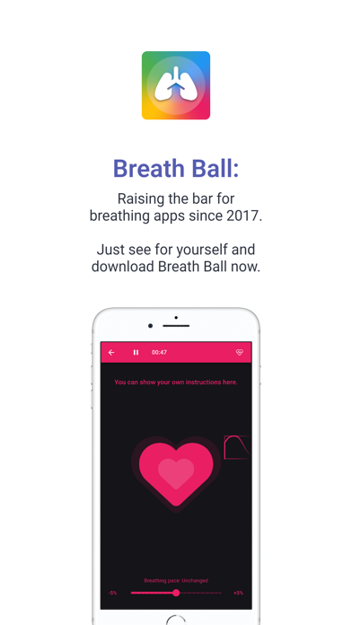 Breath Ball Breathing Exercise Screenshot