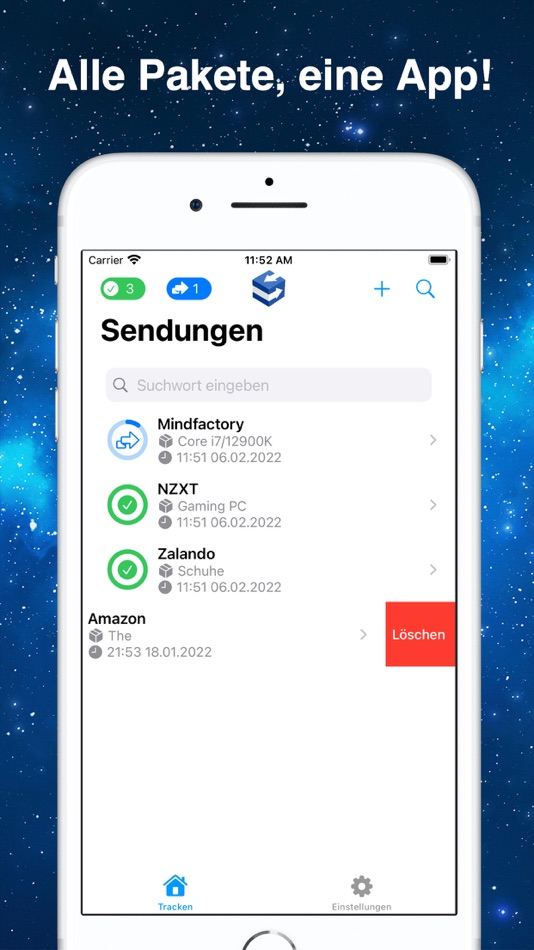 #1. Paket.net Sendungsverfolgung (iOS) 由: eTonix Interactive GmbH