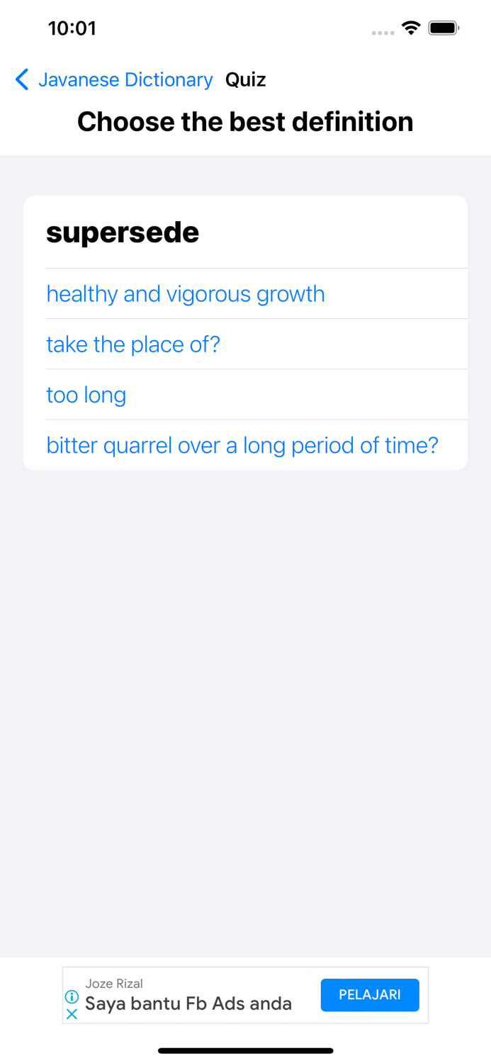 Smart Javanese Dictionary