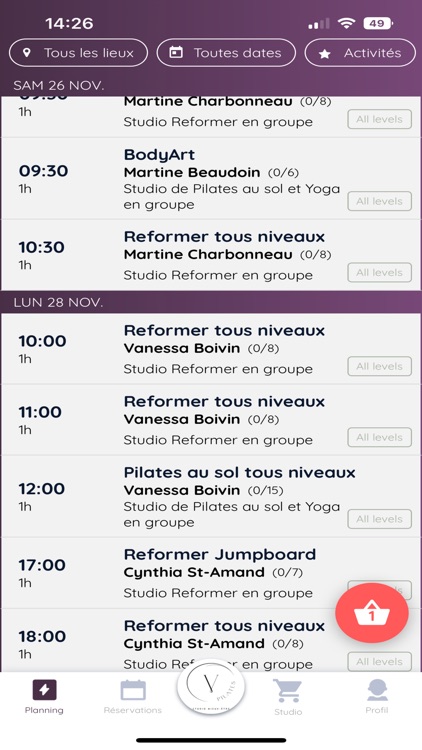 Vpilates Studio Mieux- Être