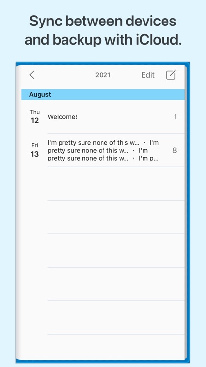 Notebook - Diary & Journal App screenshot-3