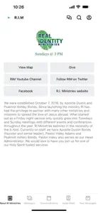 Real Identity Ministries screenshot #1 for iPhone