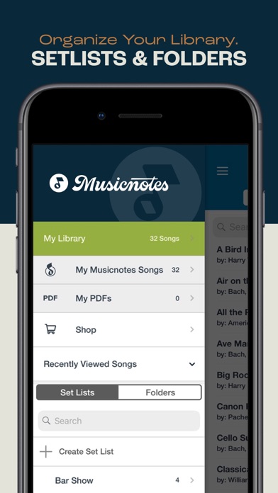 Musicnotes: Sheet Music Player Screenshot