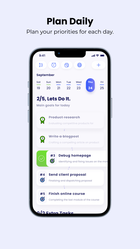 #1. 5plus2: To Do & Tasks Tool (iOS) 由: Doktype s.r.o.