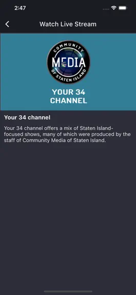 Game screenshot Community Media Staten Island apk