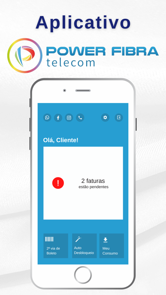 #1. Power Fibra Telecom (iOS) 게시자: HubSoft