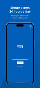 NHS App screenshot #1 for iPhone