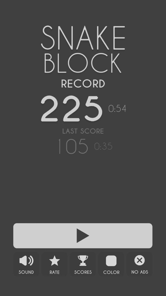#1. Snake Block (iOS) By: Emerson Rosa