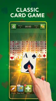 freecell: classic card game iphone screenshot 1