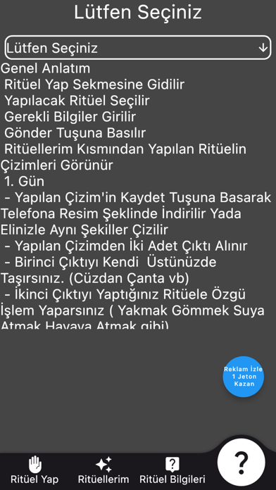 Ritüeller Kitabı Screenshot