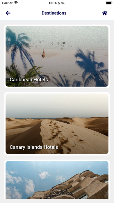 Princess Hotels & Resorts Screenshot