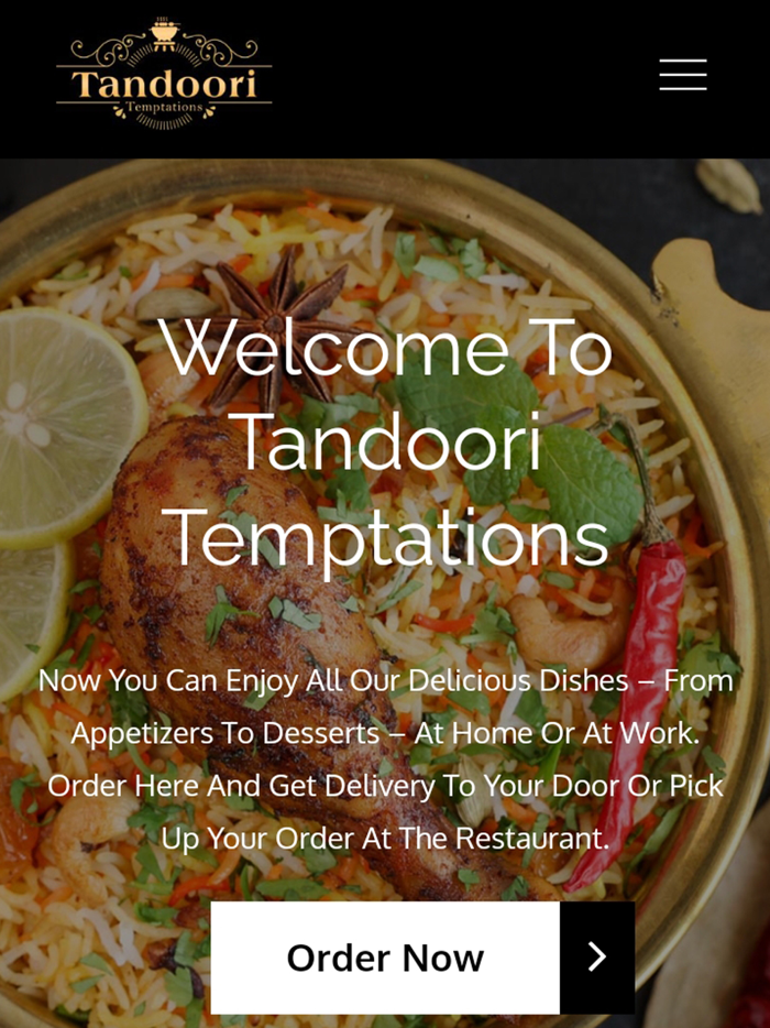 Tandoori Temptations