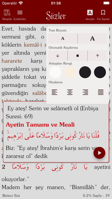 Risalei Nur Külliyatı Screenshot