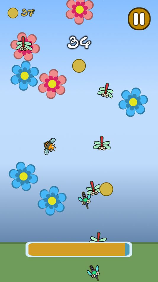 #6. Bounce The Bee (iOS) 由: Adknown