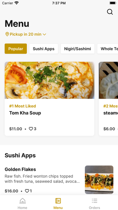 Lan Xang Restaurant Screenshot