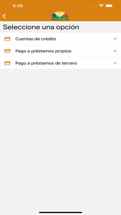 SANMARQUEÑA LTDA Screenshot