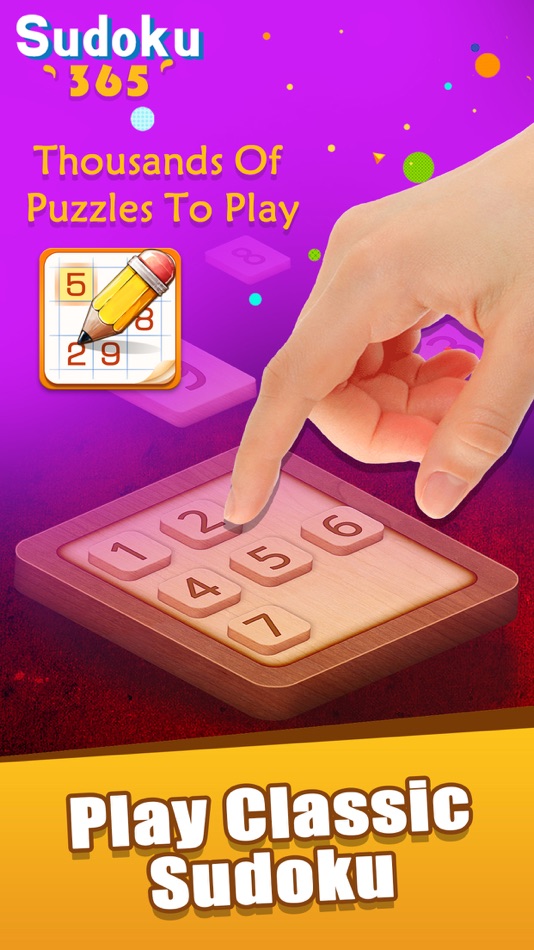 #1. Sudoku 365 - Number and Puzzle (iOS) Podle: 365 Fun Games