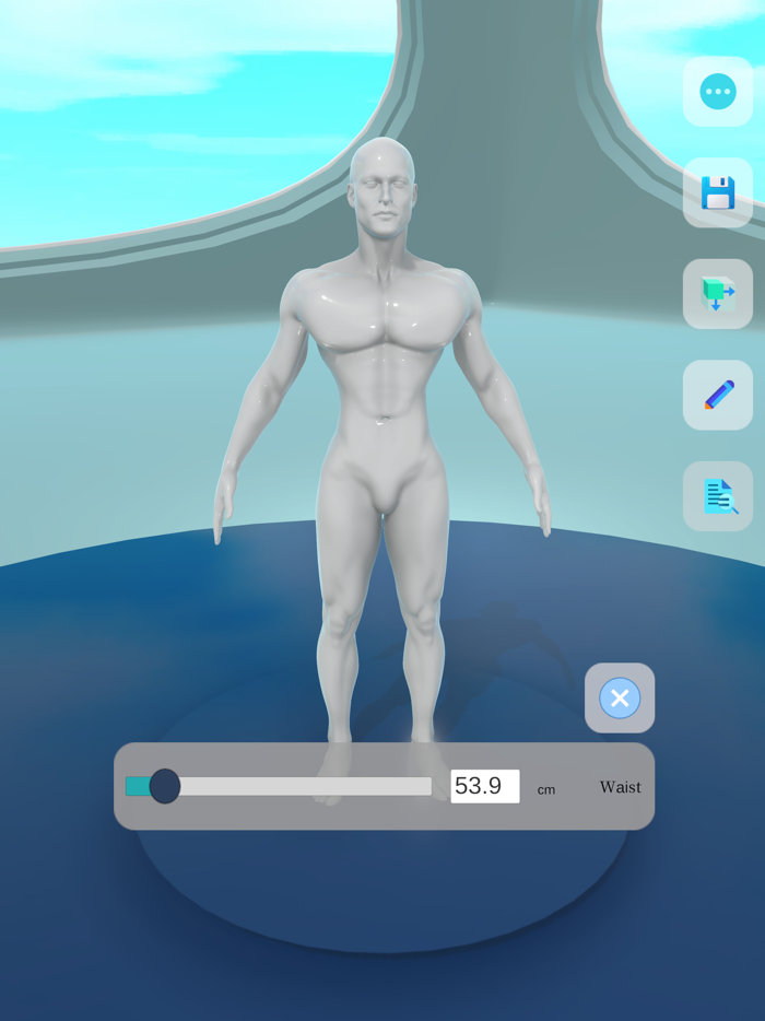 Body Number -3D body track