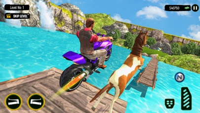 Stunt Bike Racing Animal Games Screenshot