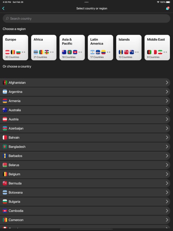 Screenshot #5 pour SIMFREE Data Roaming