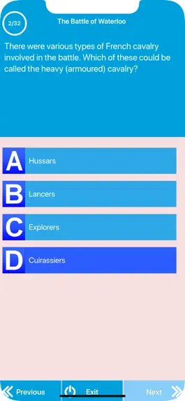 Game screenshot The Napoleonic Wars Quiz hack