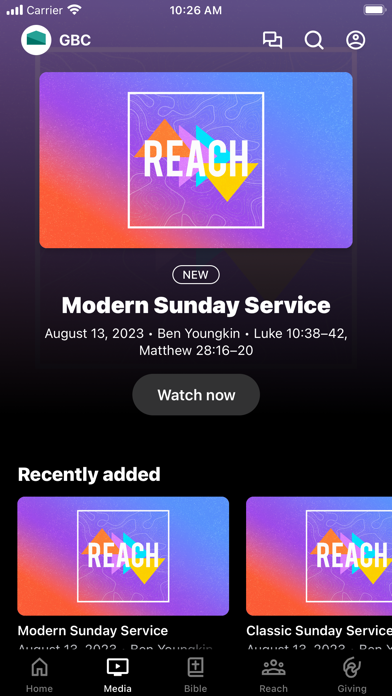 Grace Bible AG Screenshot