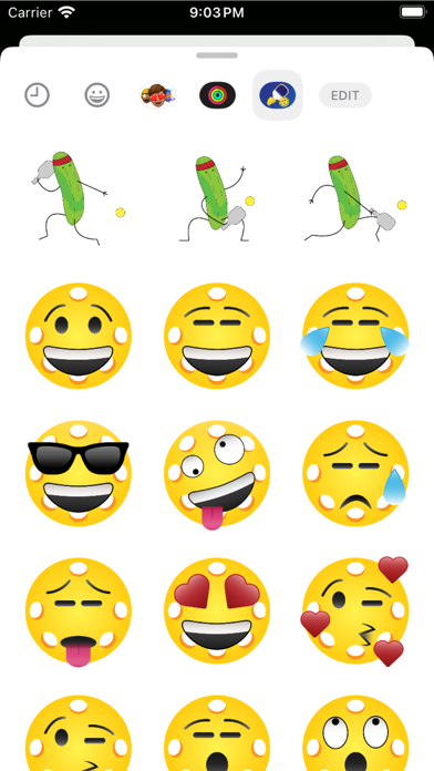 Screenshot #2 pour Pickleball Stickers