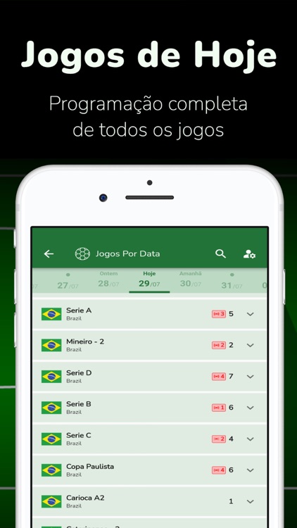 Futebol Ao Vivo - FavScore screenshot-3