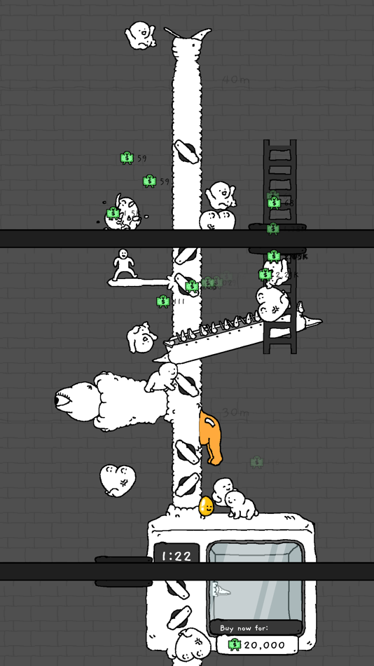#5. Tingus Goose: Weird Idle Game (iOS) 由: SweatyChair Pty. Ltd.