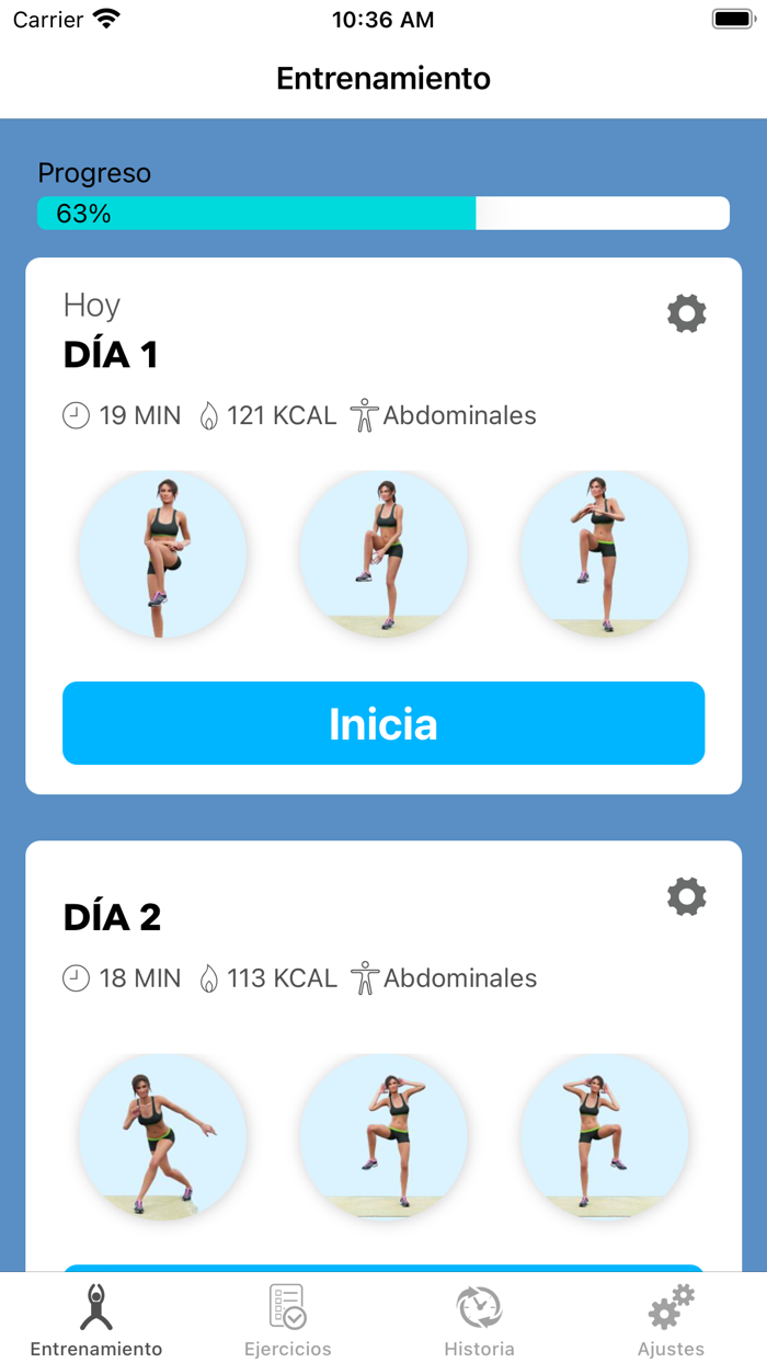 Plan de Ejercicio de Brazos