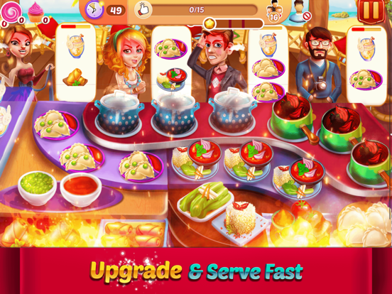 Screenshot #5 pour Cooking Stack Restaurant Games