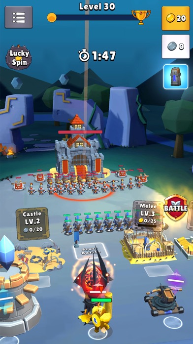 Hero Dragon Battle : War Games Screenshot