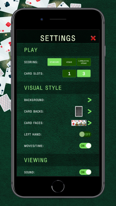 The Classic Klondike Solitaire Screenshot