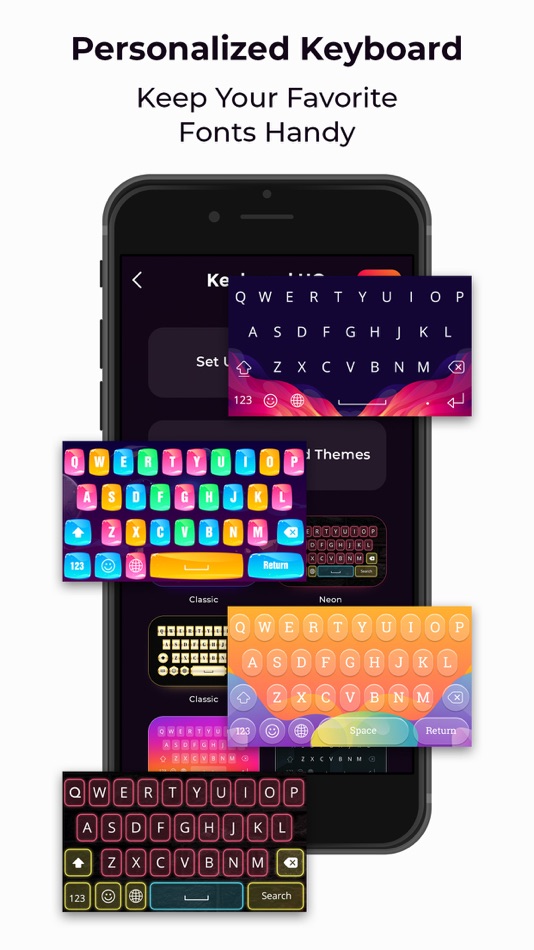 #6. Font Party: New Keyboard Fonts (iOS) 来自: Daneco Ltd.
