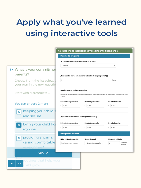 Nurture - Child Care Business iPad screenshot 4 - Education app