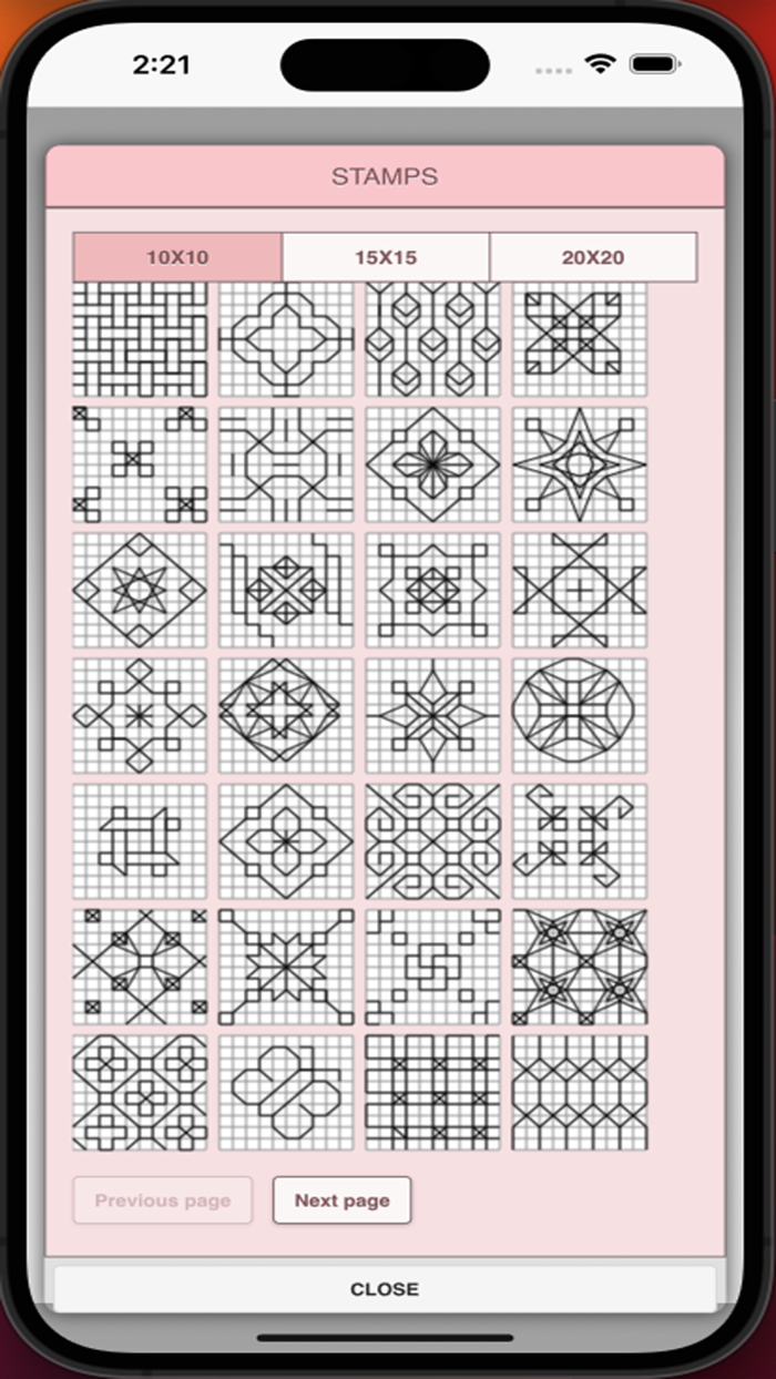Blackwork Pattern Creator