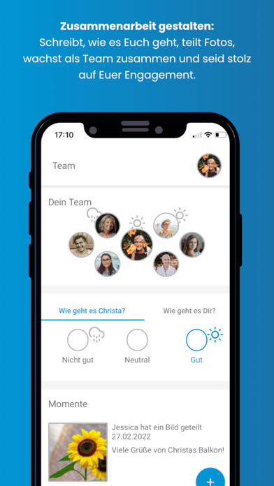 Ease - Gemeinsam pflegen Screenshot