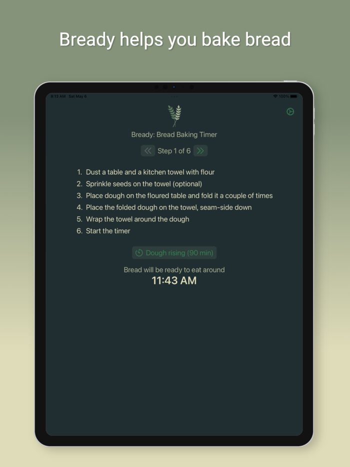 Bready Bread Baking Timer