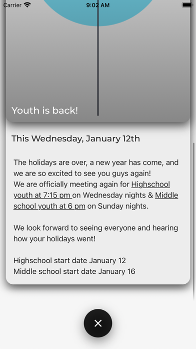 Impact Student Ministry Screenshot