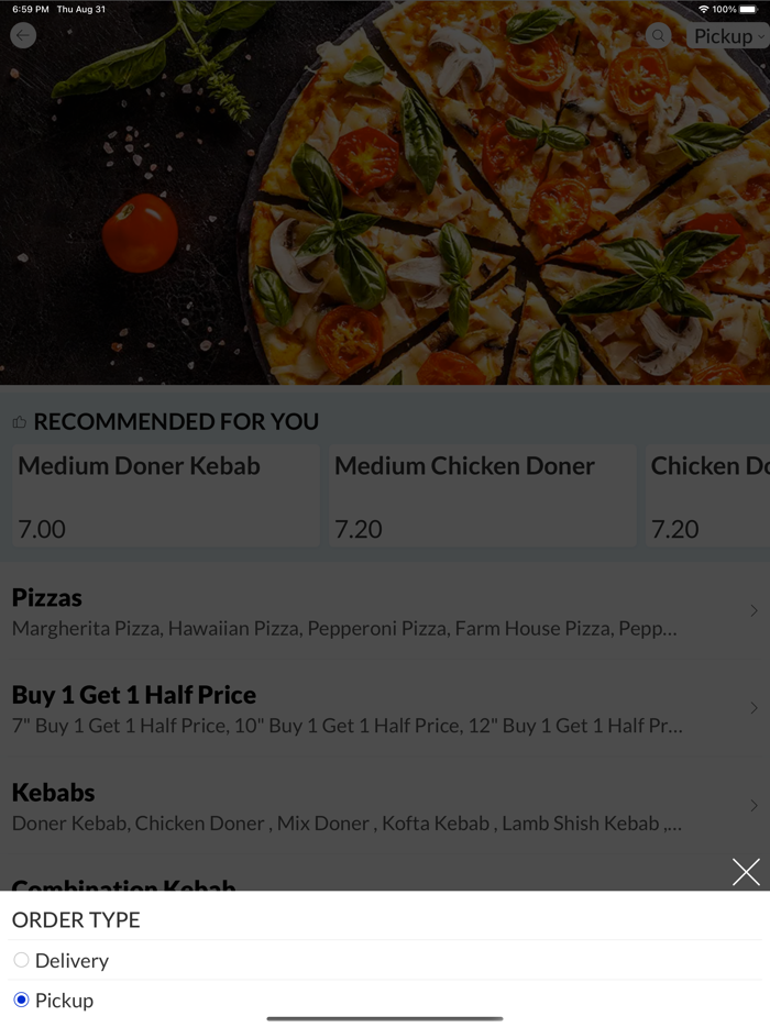 King Kebab and Pizza Ashford