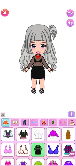 Game screenshot Chibi Dolls Dress up DIY Games mod apk