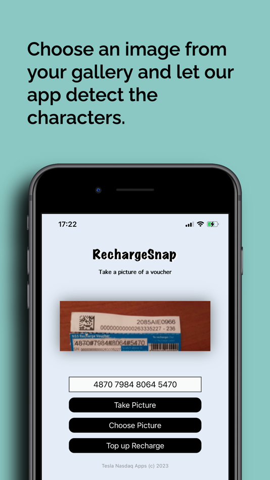 #3. RechargeSnap (iOS) 由: Joachim Shilongo