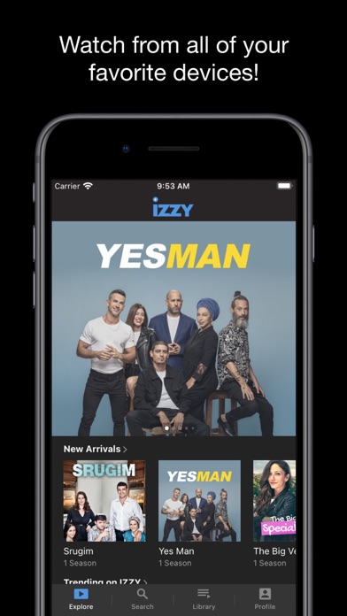 IZZY - Stream Israel Screenshot