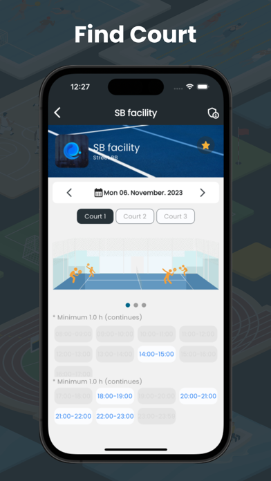 Sportbooker Screenshot